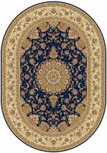 buhara-d158-navy-oval